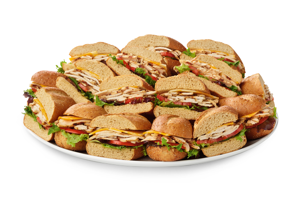chilled grilled sandwich tray